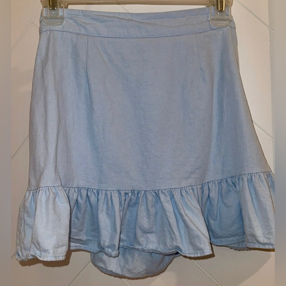 Excellent condition Princess Polly Lillian Mini Ruched Skirt Size:4 - Picture 2 of 7